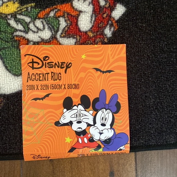 Disney Mickey and friends NWT Halloween Accent Rug 🎃 - Picture 4 of 8